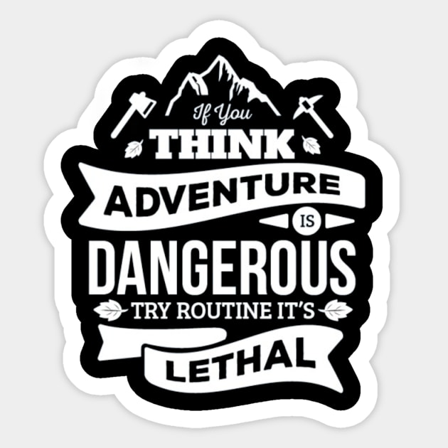 Adventure Sticker by nikovega21